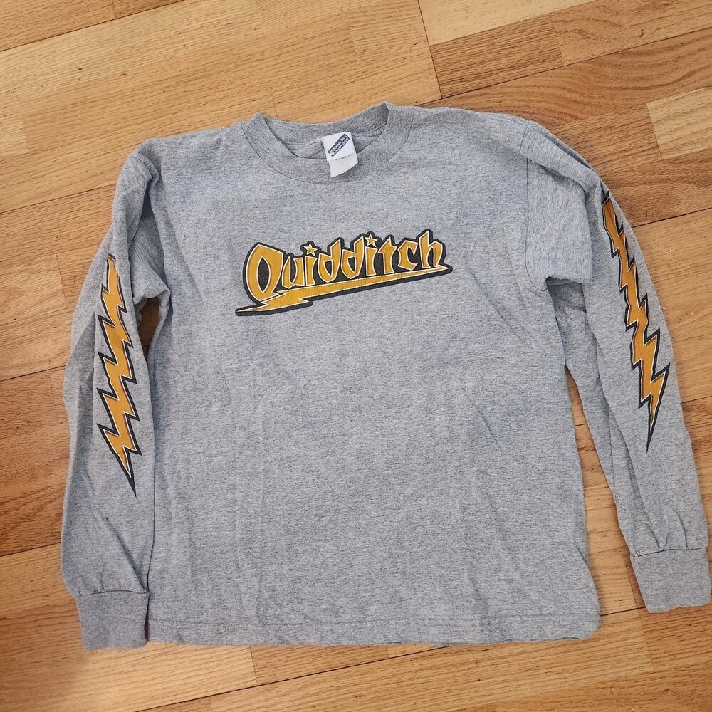 VTG 2000 Warner Brothers Harry Potter Tshirt Youth XL Women XS Quidditch Y2K USA